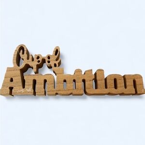 Dolly Parton “Cup of Ambition” Wooden Sign – Country Decor - NEW WITHOUT TAG